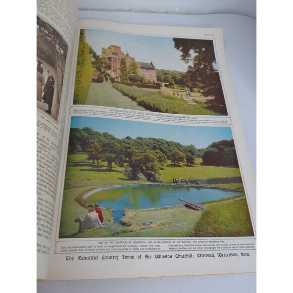 Vintage Winston Churchill The Illustrated London News 1954 - Picture 8 of 8